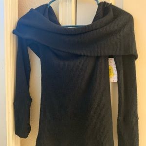 Free people we the free Snowbunny sweater top